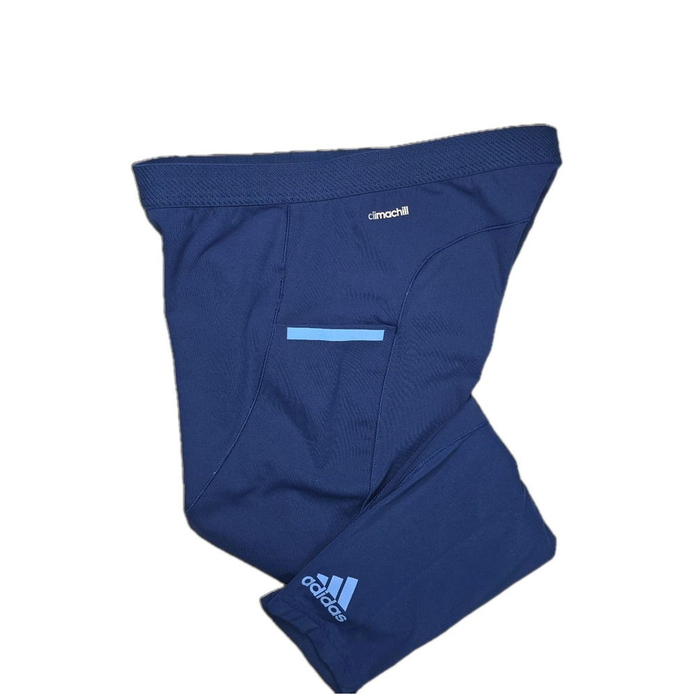 Adidas Climachill Women’s Full Length Leggings Navy Blue Athletic Training